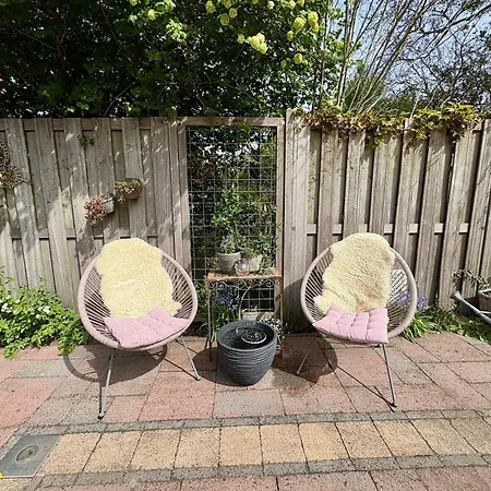 Lägenhet Sfeervolle Benedenverdieping Met Tuin Bij Centrum & Station